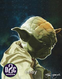 Star Wars Art One of a Kind Painting/Yoda