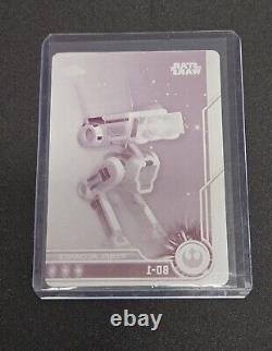Star Wars Lot? Printing Plates? Sealed Pack? One Of A Kind? 1 Of 1? 1/1