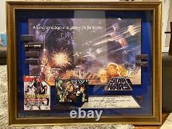 Star Wars One Of A Kind Signed By Cast 3d Box Framed Picture