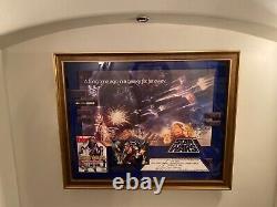 Star Wars One Of A Kind Signed By Cast 3d Box Framed Picture