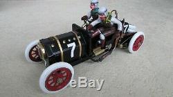 Steam powered race car one of kind working hand made with drivers UK 15 1906