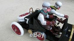 Steam powered race car one of kind working hand made with drivers UK 15 1906