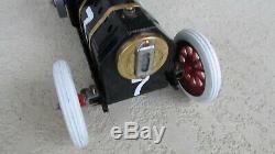 Steam powered race car one of kind working hand made with drivers UK 15 1906