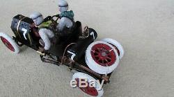 Steam powered race car one of kind working hand made with drivers UK 15 1906