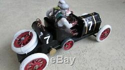 Steam powered race car one of kind working hand made with drivers UK 15 1906