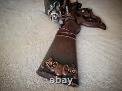Steampunk Rifle/one Of Kind Item! Made With Antique And Vintage Parts