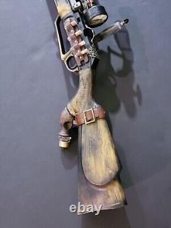 Steampunk Rifle/one Of Kind Item! Made With Antique And Vintage Parts