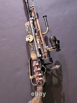 Steampunk Rifle/one Of Kind Item! Made With Antique And Vintage Parts