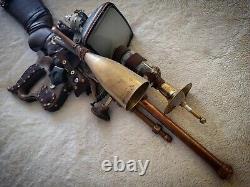 Steampunk Rifle/one Of Kind Item! Made With Antique And Vintage Parts