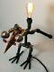 Steampunk Vulture Lamp One Of A Kind