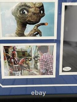 Steven Spielberg signed E. T. Photo Framed 30X17 JSA One of a Kind