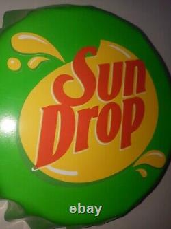 Sun Drop 16 Homemade bottle cap sign. Heavy duty and one of a kind