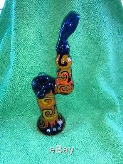 Super Heady Glass Water Pipe One Of A Kind Bubbler Tobacco Smoking Essential