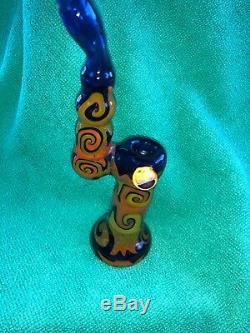 Super Heady Glass Water Pipe One Of A Kind Bubbler Tobacco Smoking Essential