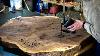 Super Rare Burl Turned Into One Of A Kind Table