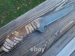 Super Rare One Of A Kind Buck 890/650 Bo Knife Custom Heath Stone USA