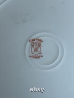 Super Rare One Of A Kind Flower Plate Made In France Made Around 1900