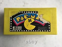 Super Rare One of a Kind 80's Sticker Collection Pac-Man Pencil Box #studentloan