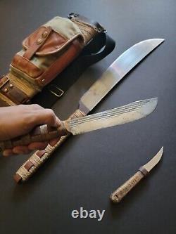Survival Machete With Extra Knives and Survival Kit/ One Of a kind