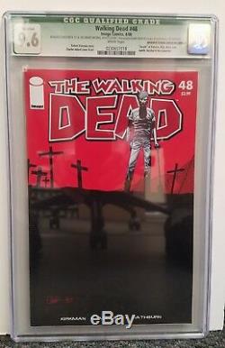 THE WALKING DEAD #48 CGC 9.6 MANUFACTURING ERROR Super Rare! One Of A Kind