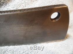 TM Hunt Rare Custom One of a Kind Build Parang 9 Fixed Blade Leather Sheath