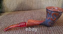 Tampa Bay Buccaneers NFL One of a Kind Bucco Bruce by Randy Wiley Smoking Pipe