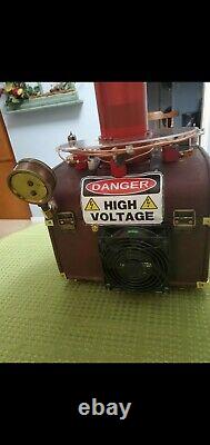 Tesla Coil, New High Power, Compact, Collectible One Of A Kind, 400 Watts