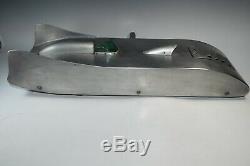 Tether Car Streamlined Land Speed Record Gas Powered Race Car One of a kind