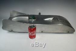 Tether Car Streamlined Land Speed Record Gas Powered Race Car One of a kind