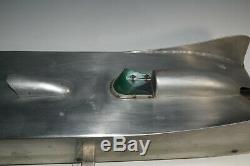 Tether Car Streamlined Land Speed Record Gas Powered Race Car One of a kind