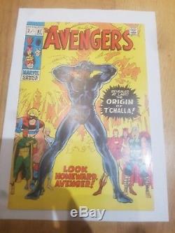 The Avengers #87 ONE OF A KIND TRIPLE COVER! ORIGIN BLACK PANTHER