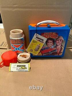 The DUKES OF HAZZARD lunch box NEW with TAGS! GENERAL LEE! Custom one of a kind