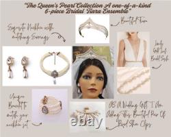 The Queen's Pearl Collection A Unique one-of-a-kind 8-piece Tiara Ensemble