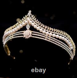 The Queen's Pearl Collection A Unique one-of-a-kind 8-piece Tiara Ensemble