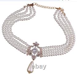 The Queen's Pearl Collection A Unique one-of-a-kind 8-piece Tiara Ensemble