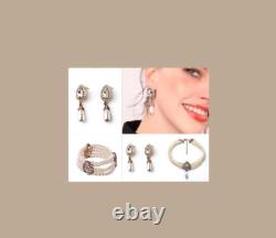 The Queen's Pearl Collection A Unique one-of-a-kind 8-piece Tiara Ensemble