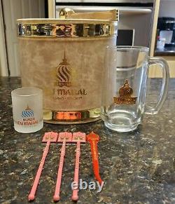 The Ultimate Rare One Of A Kind Trump Vodka Bar Set Collection