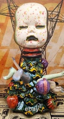 The Unholy Tannenbaum Three-Faced Season's Grieve-ings Original Figurine