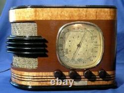 The one-of-a-kind Clinton 615SQ Radio Restored and Absolutely Stunning