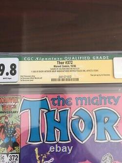 Thor #372 CGC 9.8 Signed Error One of a Kind Key First Time Variance Authority