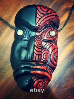 Tiki Carving Pendant One of a kind