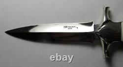 Tim Herman Custom Folding Dagger Knife One of a Kind withOriginal Sheath, Document