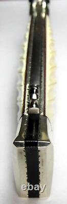 Tim Herman Custom Folding Dagger Knife One of a Kind withOriginal Sheath, Document