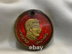 Token Medallion Keychain Joseph Stalin USSR original work one of a kind