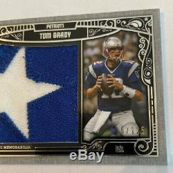 Tom Brady Non Auto Topps Museum Collection 2015 Jersey Rare Brady One Of A Kind