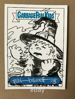 Topps Garbage Pail Kids One of a Kind Sketch Weird Wendy/Haggy Maggie OS1