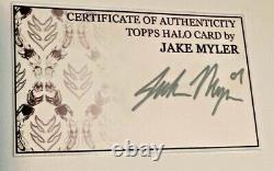 Topps Halo 2007 Artist Return Sketch Card Jake Myler One-of-a-kind Art