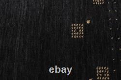 Traditional Charcoal Hand loomed Area Rug 2'7 x 7'1 Oriental Carpet