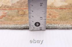 Traditional Hand-Knotted Bordered Carpet 6'0 x 8'10 Wool Area Rug
