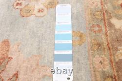 Traditional Hand-Knotted Bordered Carpet 6'0 x 8'10 Wool Area Rug